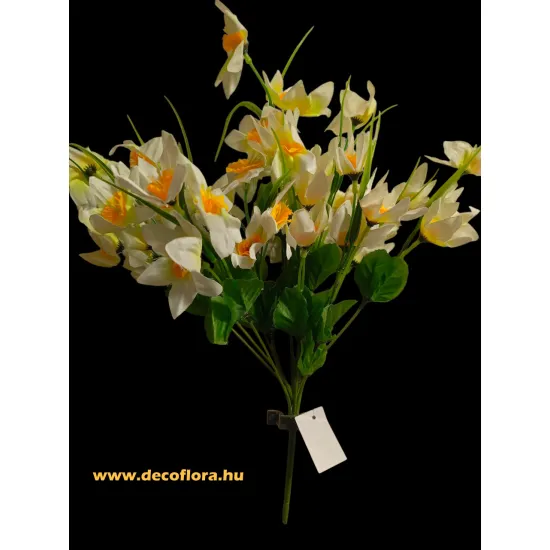 Nárcisz csokor 12 szállal és 36 virágfejjel