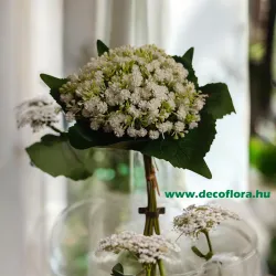 Rezgőcsokor zöld levelekkel