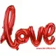 Fólia lufi Love felirat - óriás - 108*65,5
