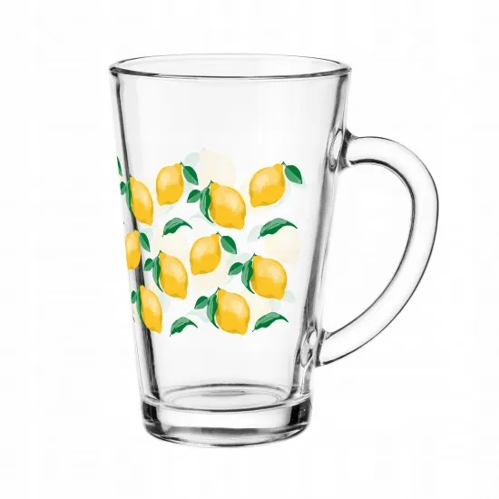 Iwo bögre 300 ml Citromos dekorral