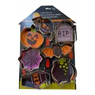 Halloween süteménykiszúró szett lapon 7 darabos.