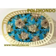 Tálca English Rose 38*28 cm