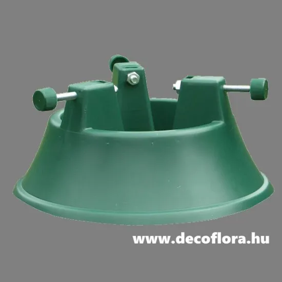 Fenyőfatartó - fenyőfatalp - műanyag 30 cm átmérő