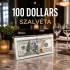 100 dolláros szalvéta - 15 darabos