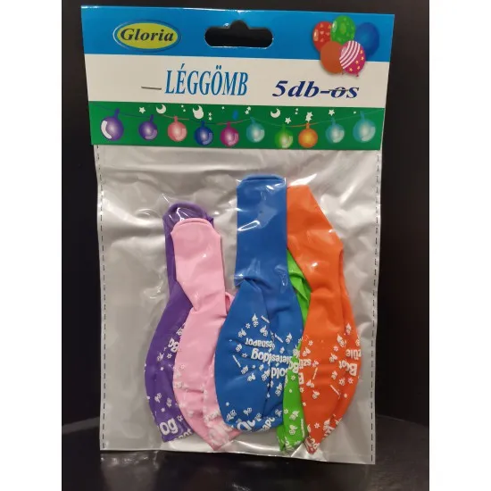 Lufi Boldog Születésnapot szett*5 db