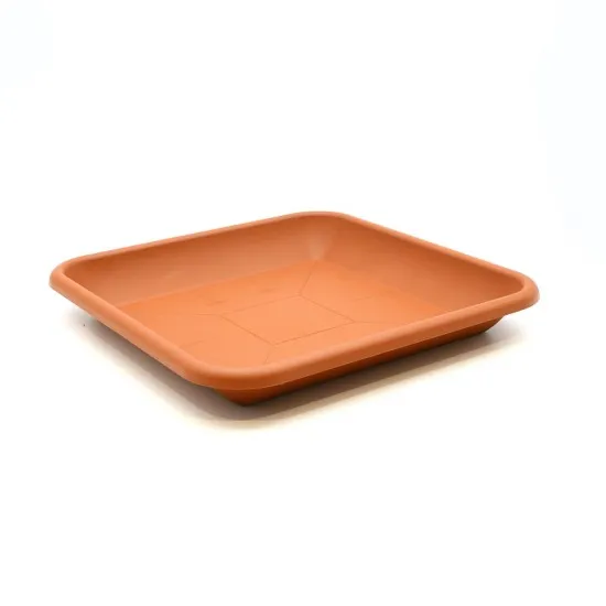 Műanyag szögletes virágcserép alátét Italia Terra