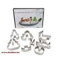 Sütikiszúró szett 3D 8db karácsonyi 13983