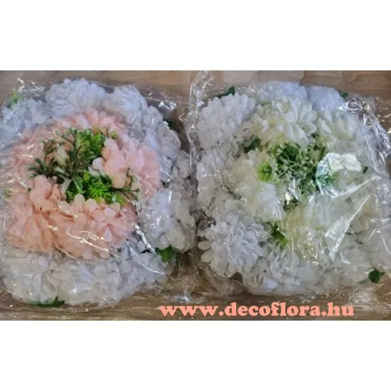 Krizantém koszorú 25 cm