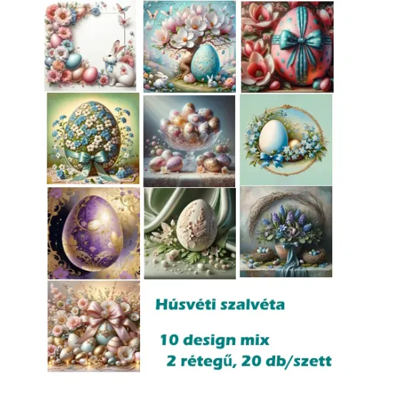 Szalvéta  Moderna  Húsvét 2026 - válogatás