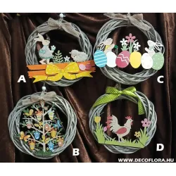 Húsvéti ajtódísz - húsvéti kopogtató