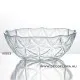 Metszett üvegtál Estrella 24x10 cm