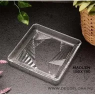 Üvegtál Crystaline Madlen 150*150 mm
