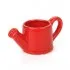 Kerámia locsolókanna piros 7,3x7cm