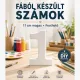 Fából készült számok 11 cm 10 féle