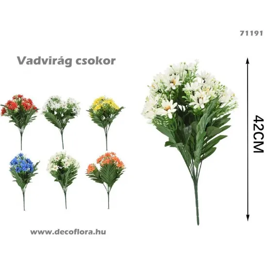 Vadvirág csokor 6 féle 42 cm