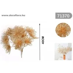Arany növénydekor 40 cm 71370