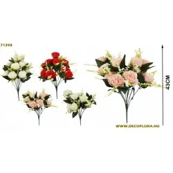 Basa Rózsa 12 fejes 43 cm 2 féle