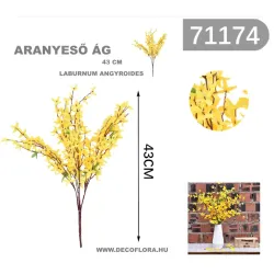 Aranyeső ág  43 cm