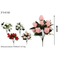 Rózsacsokor Parla 12 fejes 40 cm