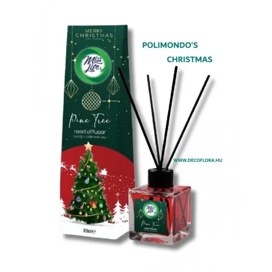 Pálcikás illatosító Miss Life Fenyőfa - Pine Tree - illat 100 ml