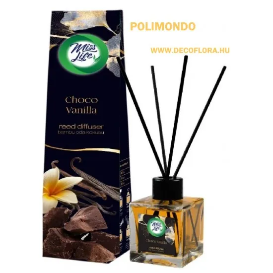 Pálcikás illatosító Miss Life Csoki és Vanília 100 ml