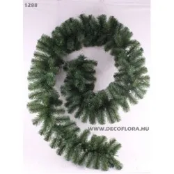 Fenyőgirland 2,7 méter 250 ág zöld-barna 1288