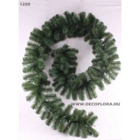Fenyőgirland 2,7 méter 250 ág zöld-barna 1288