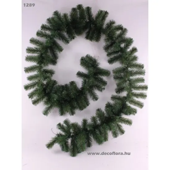Fenyőgirland 2,7 méter 150 ág zöld-barna