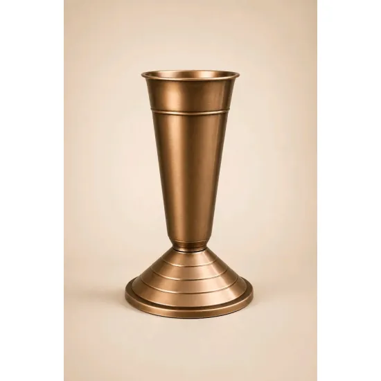 Sírváza nehezített 25 cm - BRONZ