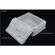 Kőkaspó nyitott könyv  7*18,5*25 cm