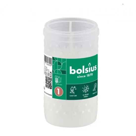 Paraffin mécses utántöltő BOLSIUS - 1 nap/20 óra 390001