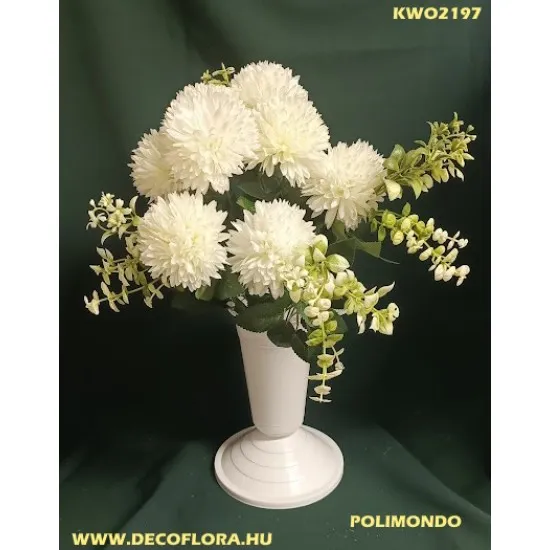 Krizantém csokor Prémium 8 fejes rezgőkkel