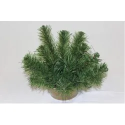 Fenyőtál műfenyővel - nyújtott 35 cm