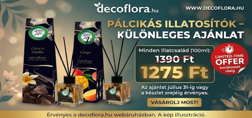 Pálcikás illatosítók