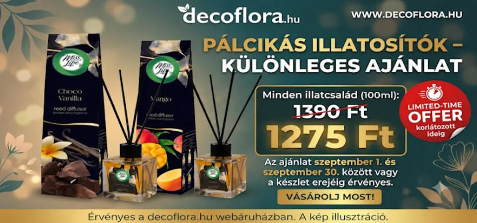 Pálcikás illatosítók