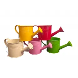 Fém locsolókanna Colors 7,9*9,9 cm