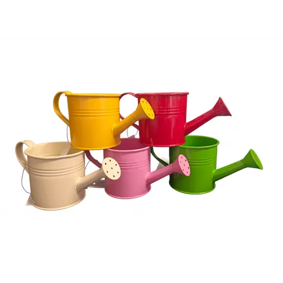 Fém locsolókanna Colors 7,9*9,9 cm