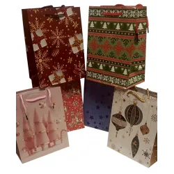 Ajándéktasak Karácsony 2025 M méret - karácsonyi dísztasak